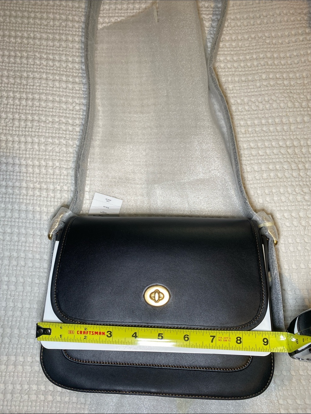 NWT Coach Rambler Black Glove Tanned Leather🖤 - Picture 13 of 16